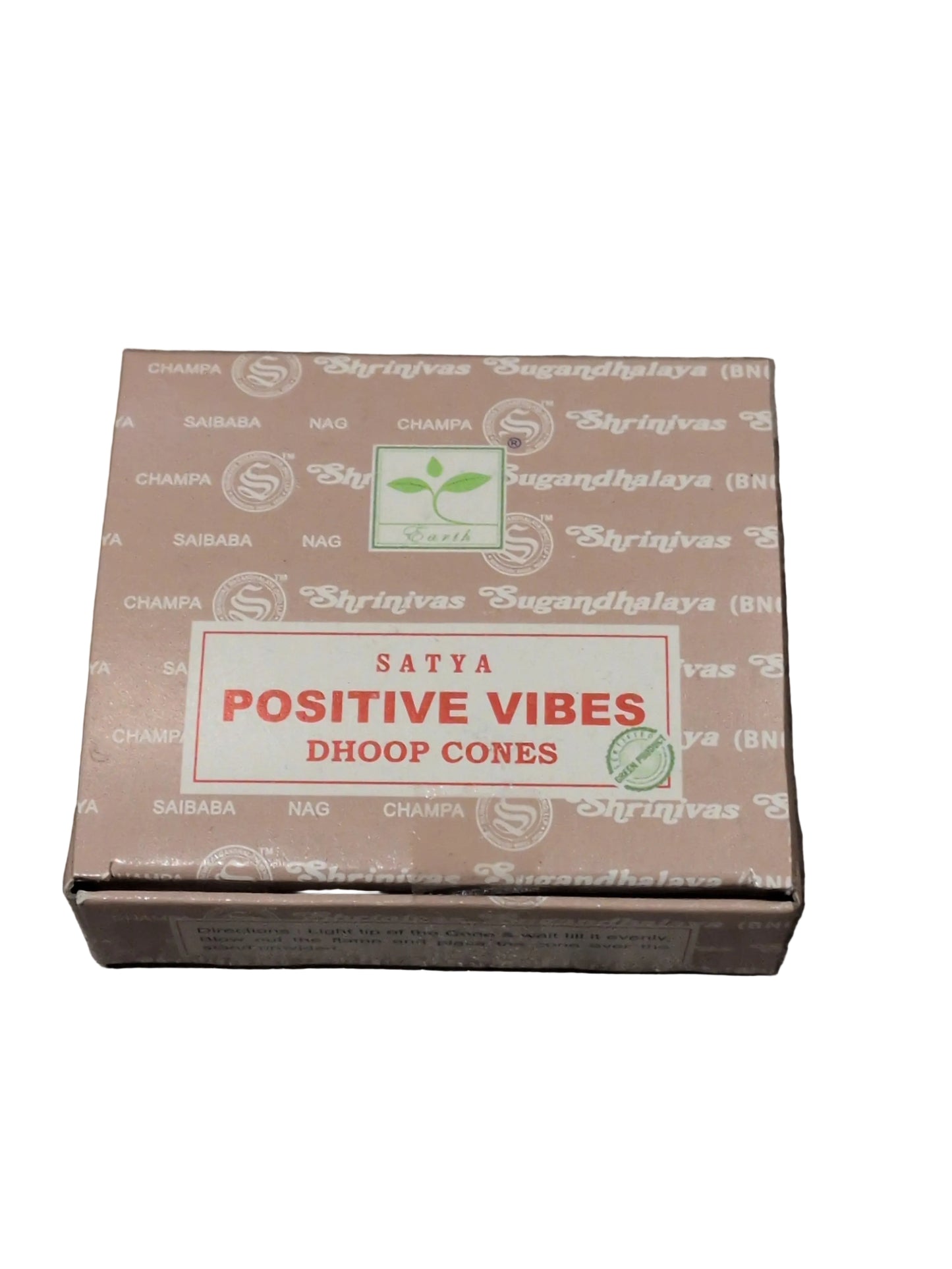 Satya Positive Vibes 12 incense cones