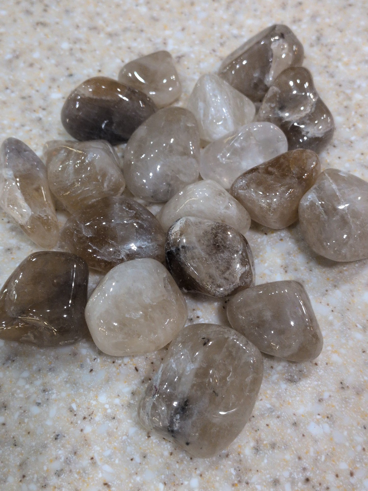 XL Citrine (natural) Tumbled stone