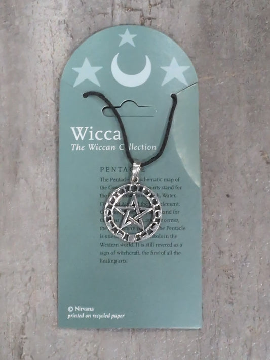 Wicca Collection Open Pentacle circle w/ holes