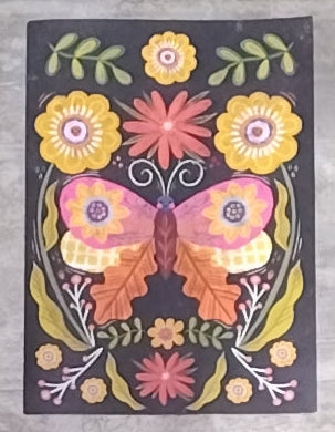 Butterfly & Flowers Gift Card