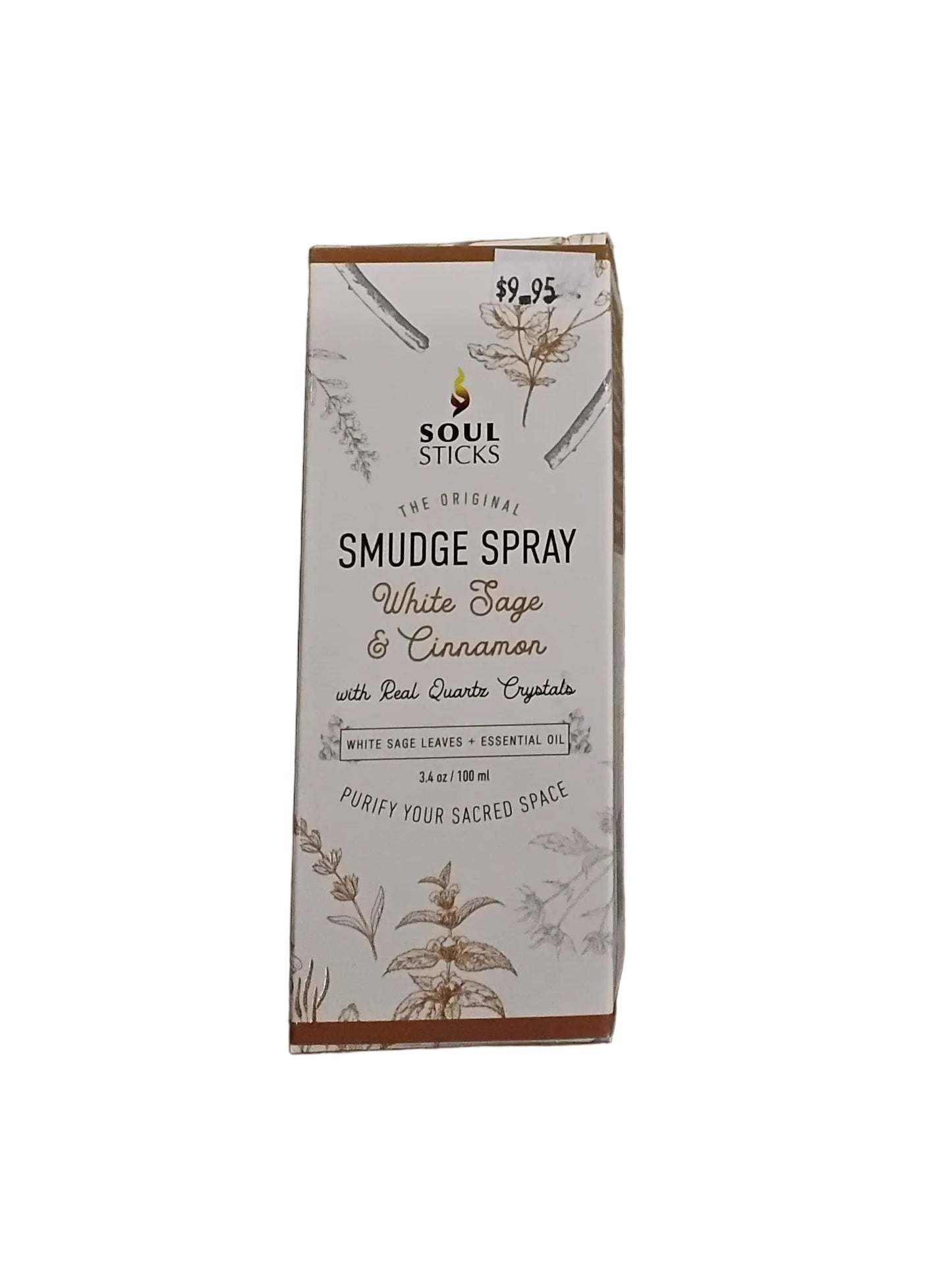 Soul Sticks Smudge Spray White Sage & Cinnamon