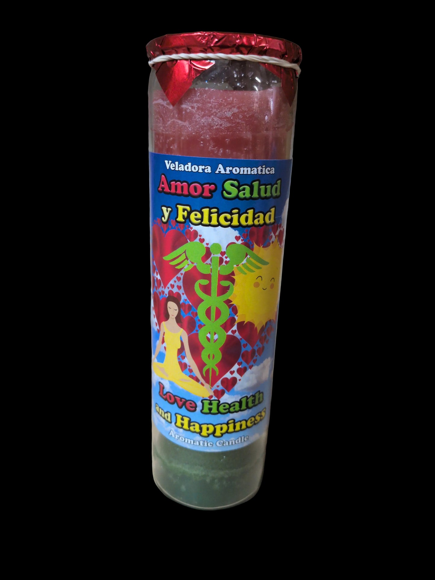 Love, Health, & Happiness Dressed 5-7 Day Candle