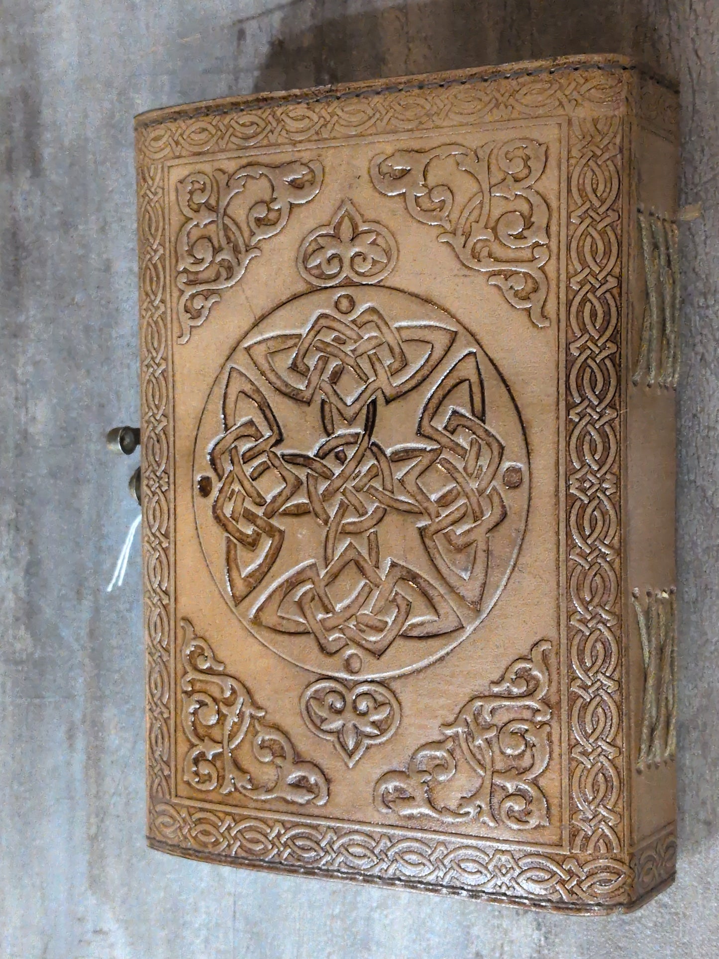 Celtic Dragon Leather Journal 5x7