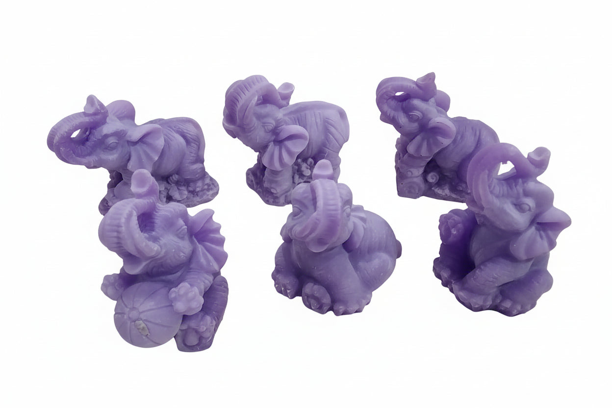 Assorted 2" Elephant - Purple