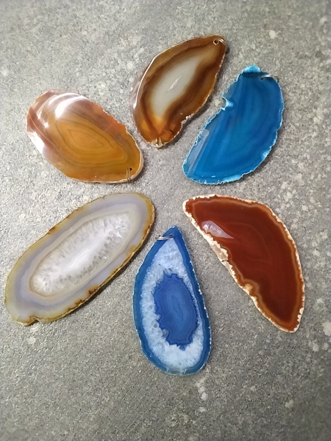 Agate Geode Slice