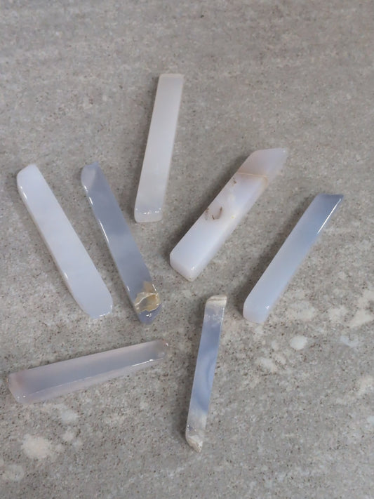 Blue Chalcedony sticks large
