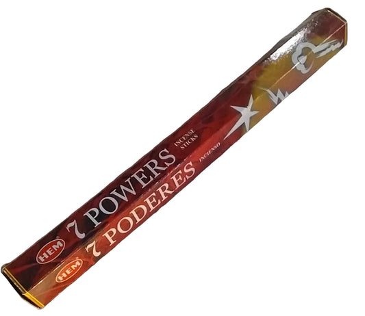 HEM Hexagonal Incense Sticks- 7 Powers