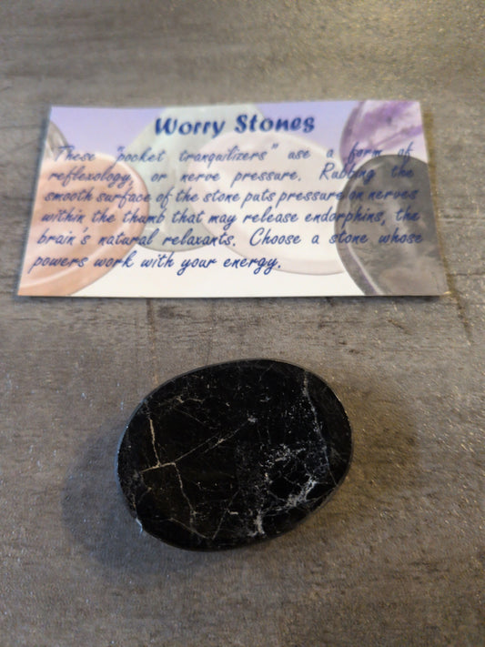 Tourmaline Worry Stone