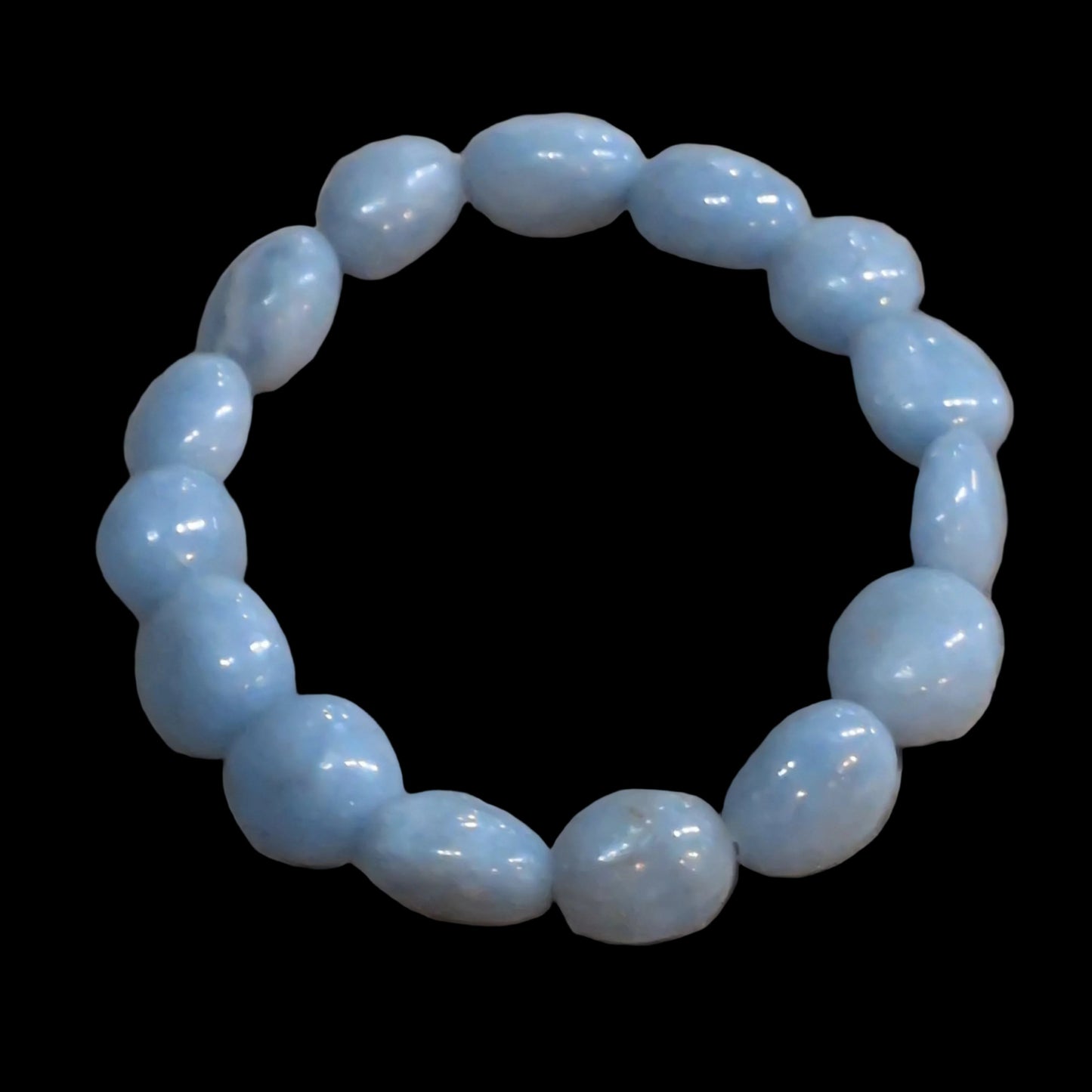 Angelite Nugget Bracelet