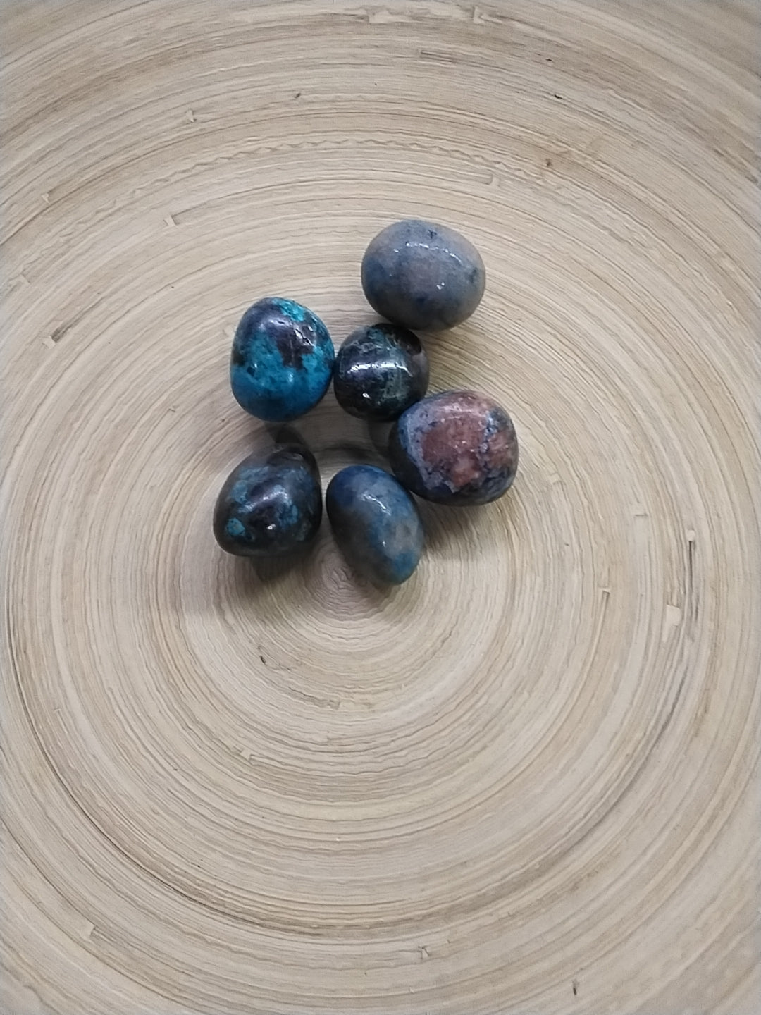 Small Shattuckite Tumbled stone