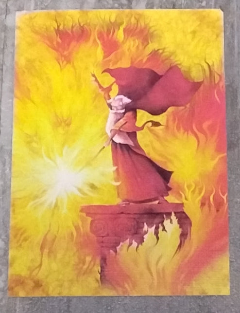 Elemental Fire Wizard Gift Card