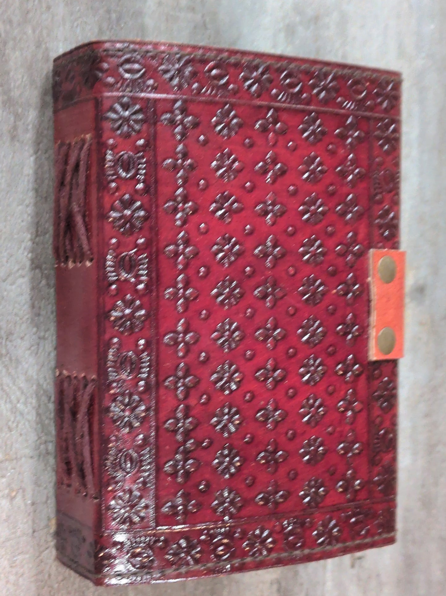 Celtic Tree of Life Leather Journal 3x5