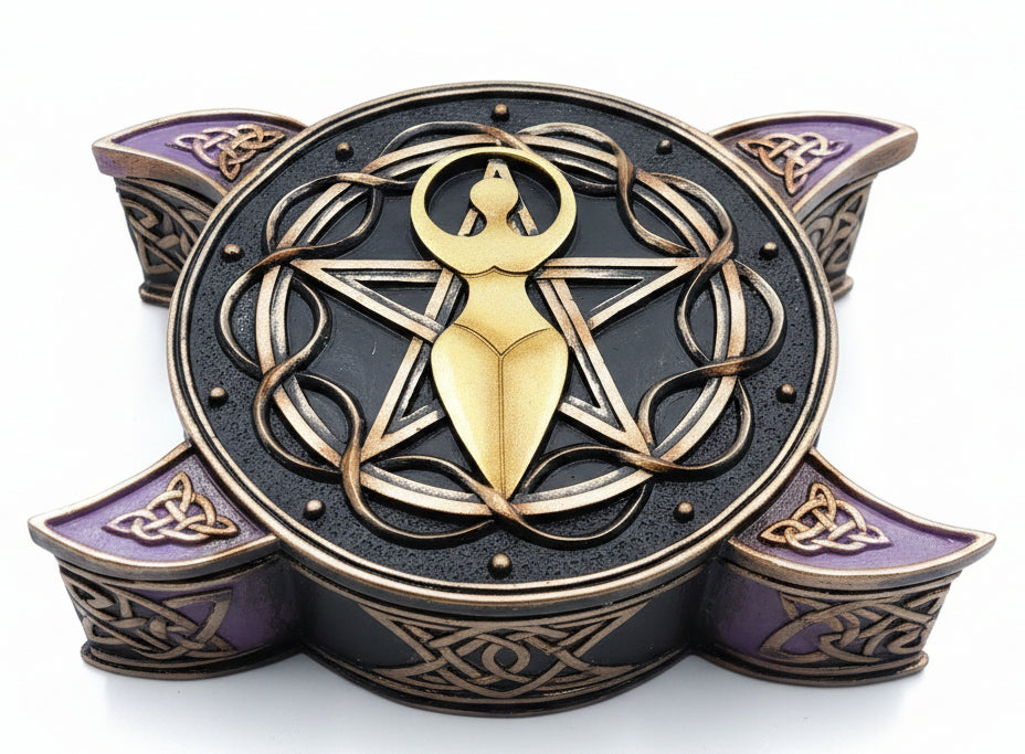 Triple Moon Goddess Box