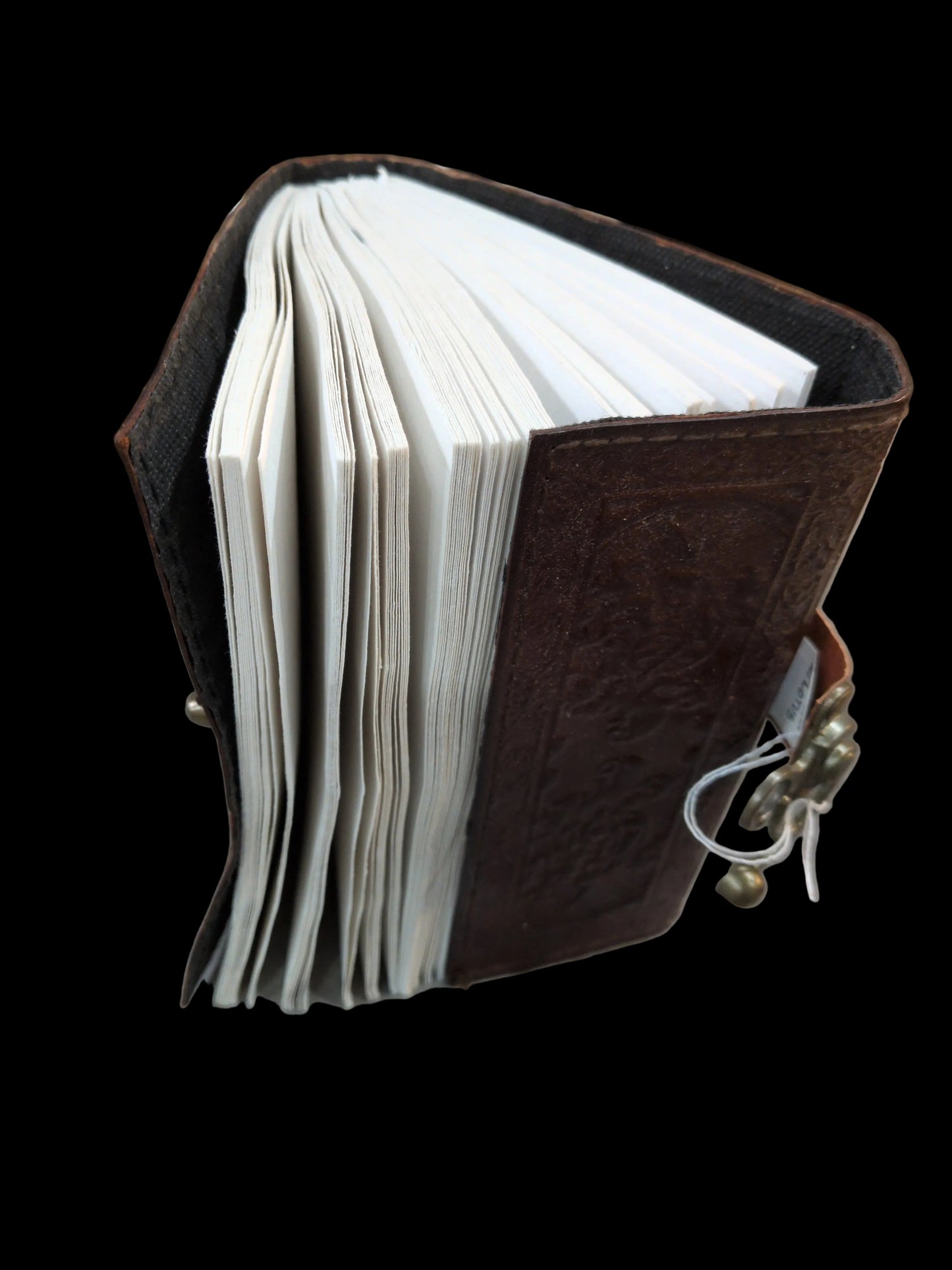 Buddha with Lotus Leather Journal 5x7
