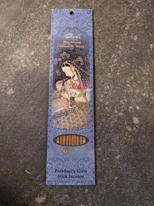 Prabhuji's Incense 10 sticks Gati