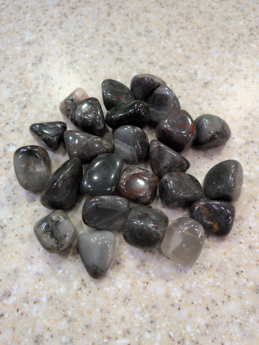 Seftonite Bloodstone Tumbled stone