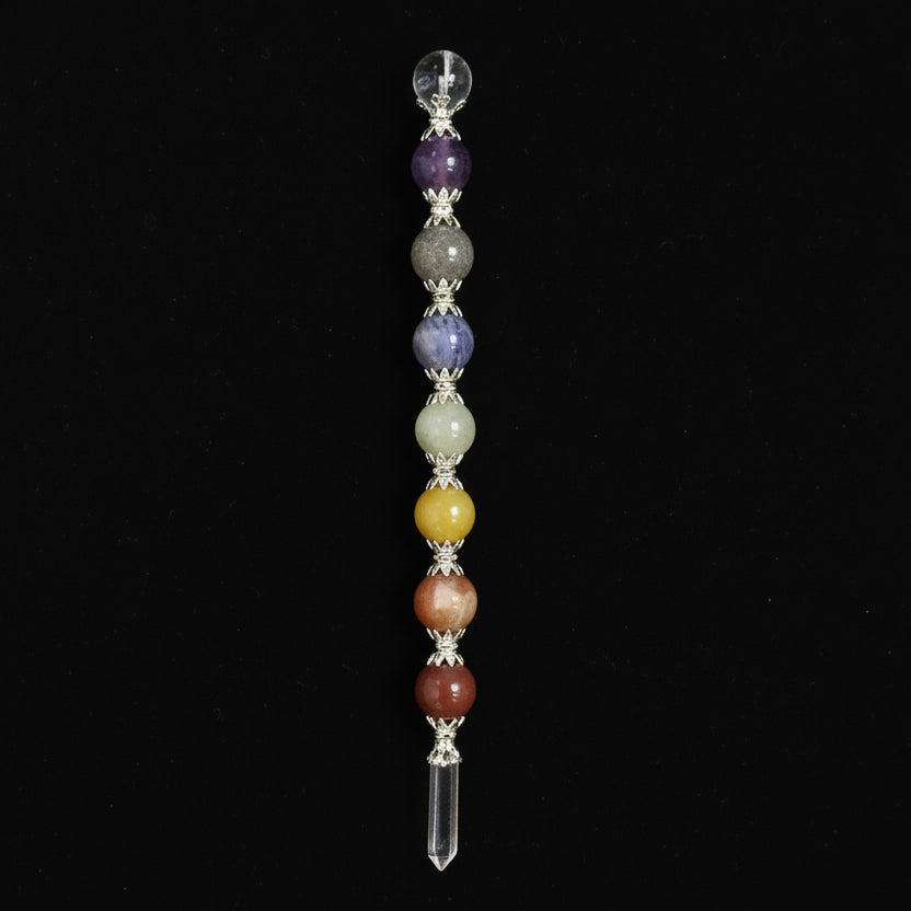 Chakra Balancing Crystal Sphere Wand