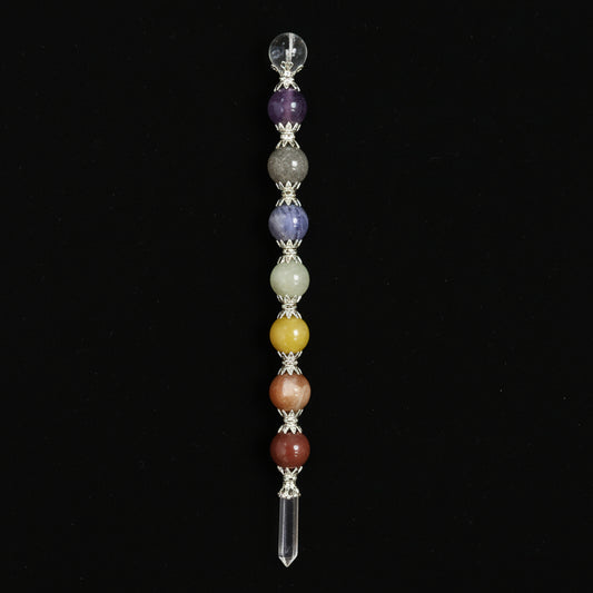 Chakra Balancing Crystal Sphere Wand