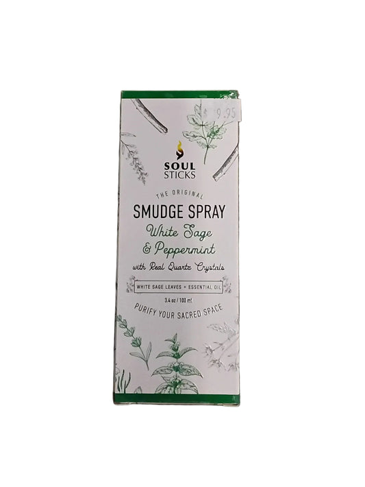 Soul Sticks Smudge Spray White Sage & Peppermint