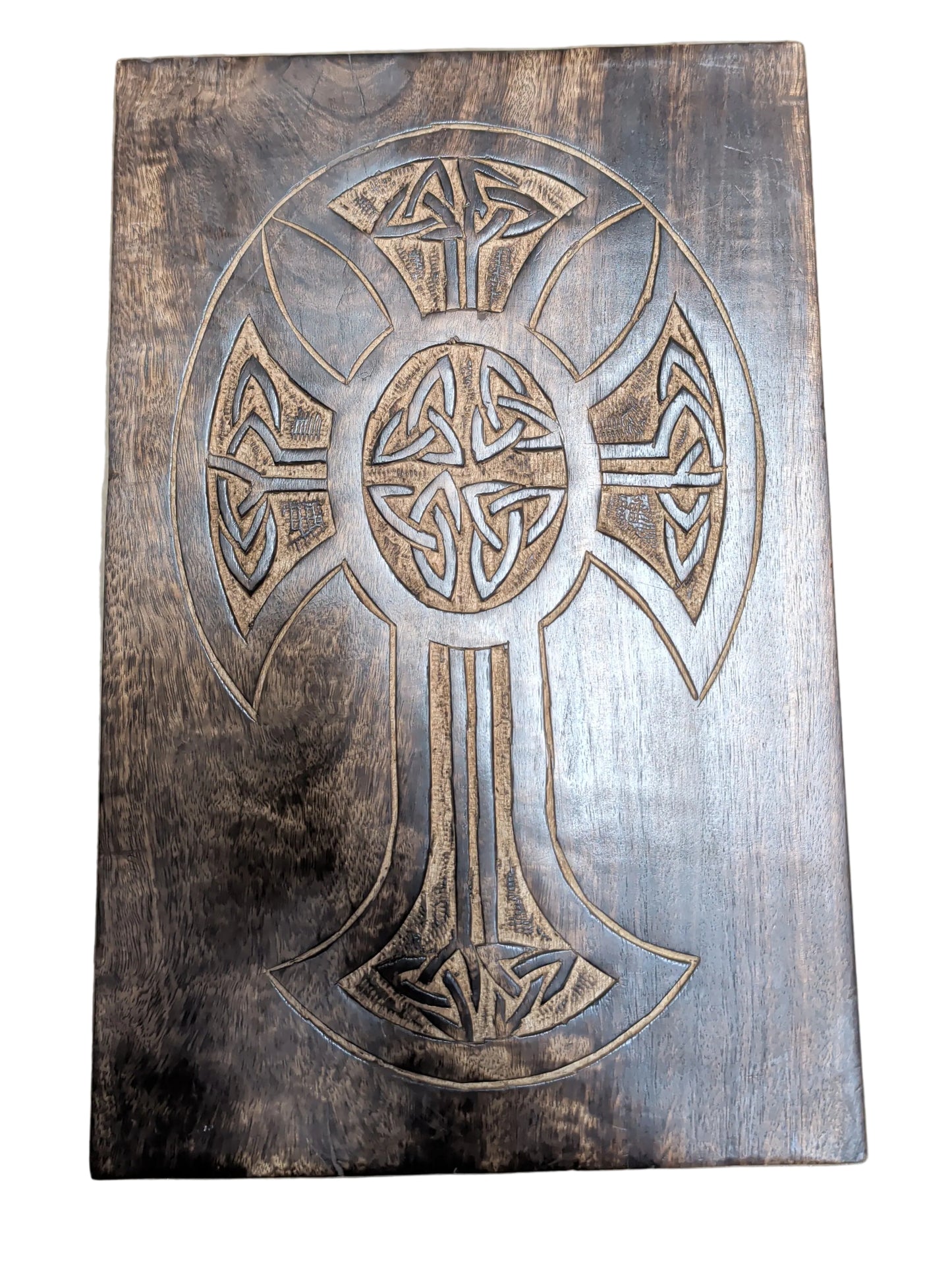 Antique Style Mango Wood Celtic Box