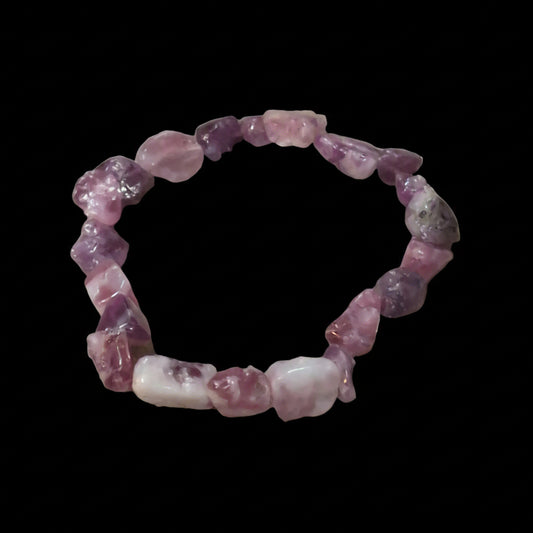Lepidolite Nugget Bracelet