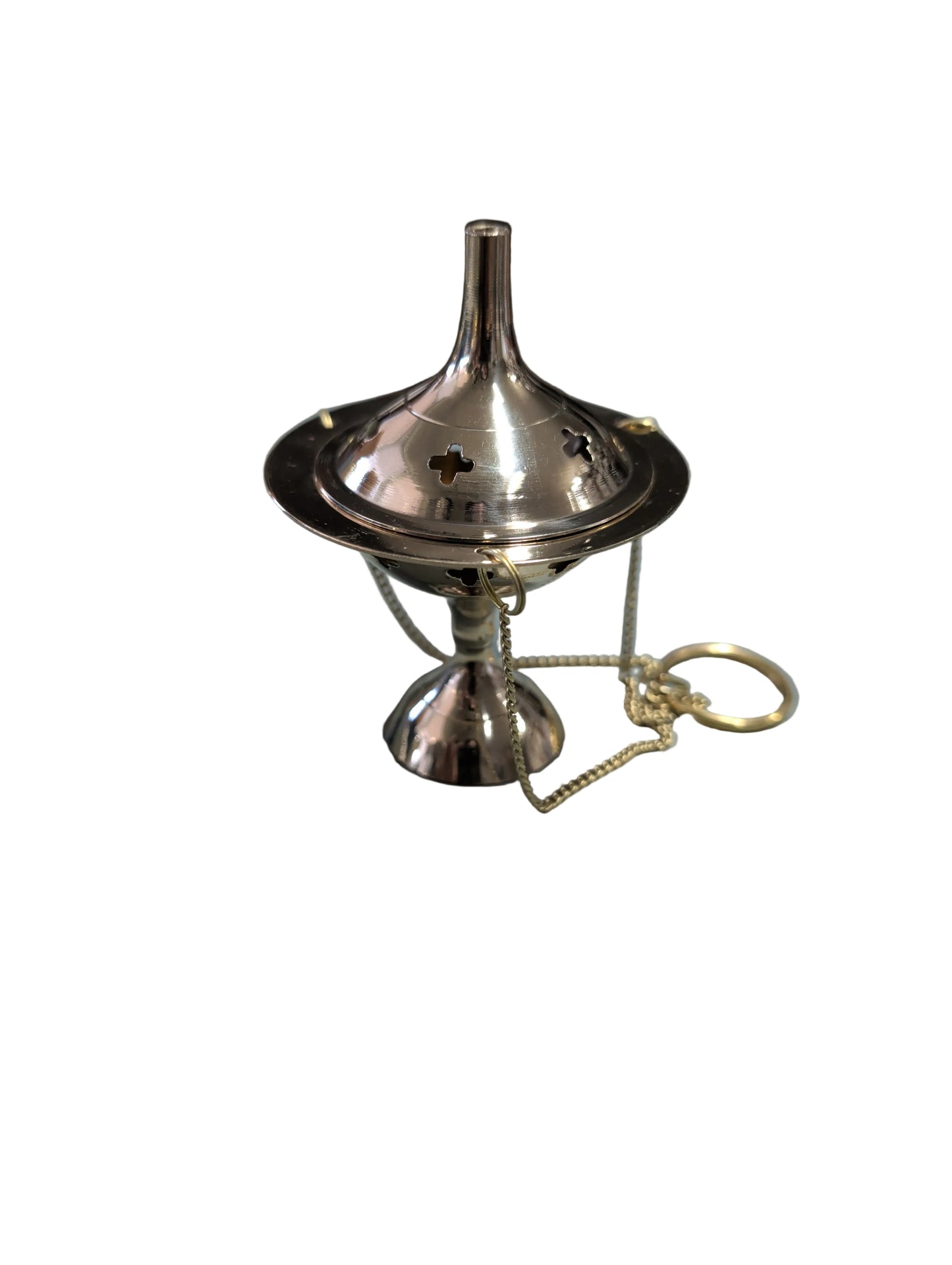 Assorted Brass Hanging Incense Burners Polished Brass