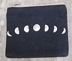 4" x 4.5" Zipper Bag Lunar Phases