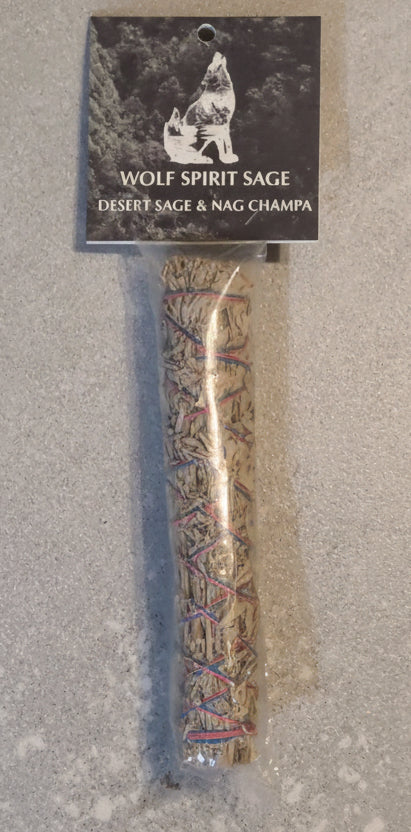 Wolf Spirit Sage Desert Sage & Nag Champa Bundle