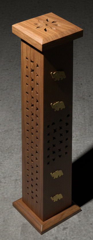 12" Elephant Tower Incense burner