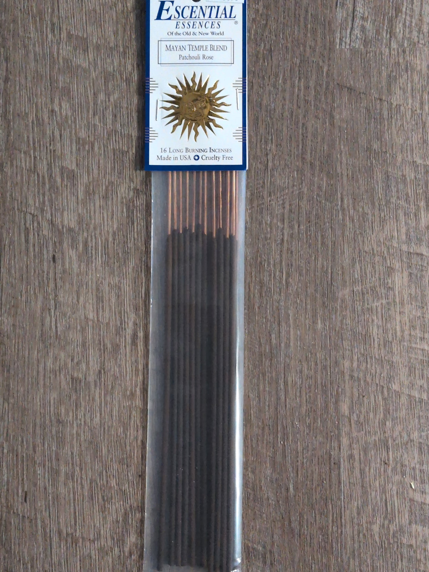 Essential Essences Incense 16 sticks Mayan Temple Blend