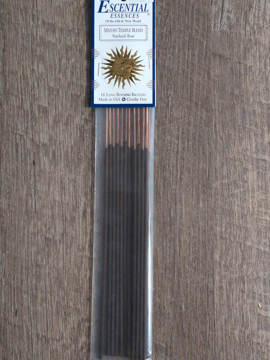 Essential Essences Incense 16 sticks Mayan Temple Blend