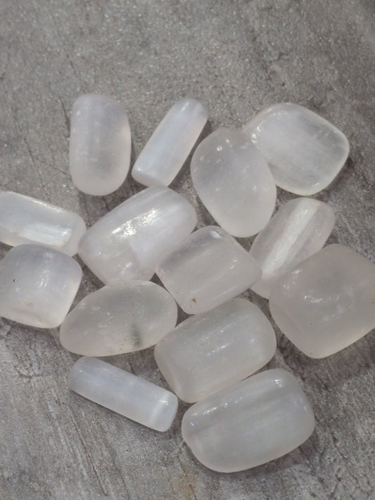 Selenite Tumbled stone