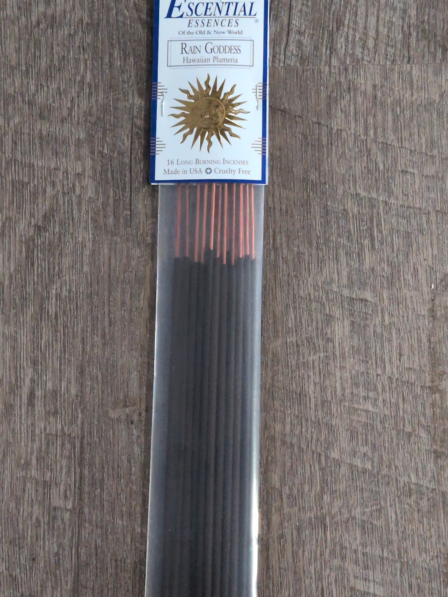Escential Essences Incense 16 sticks Rain Goddess