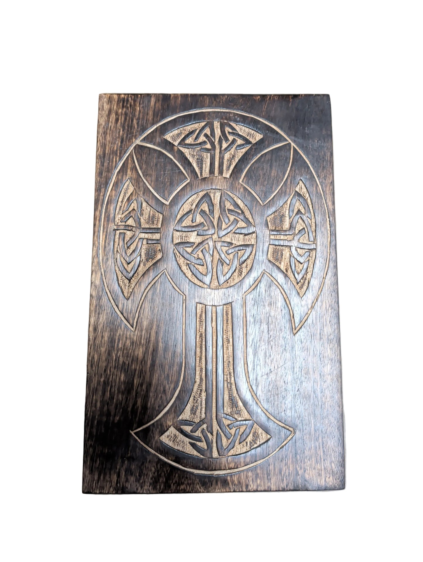Antique Style Mango Wood Celtic Box