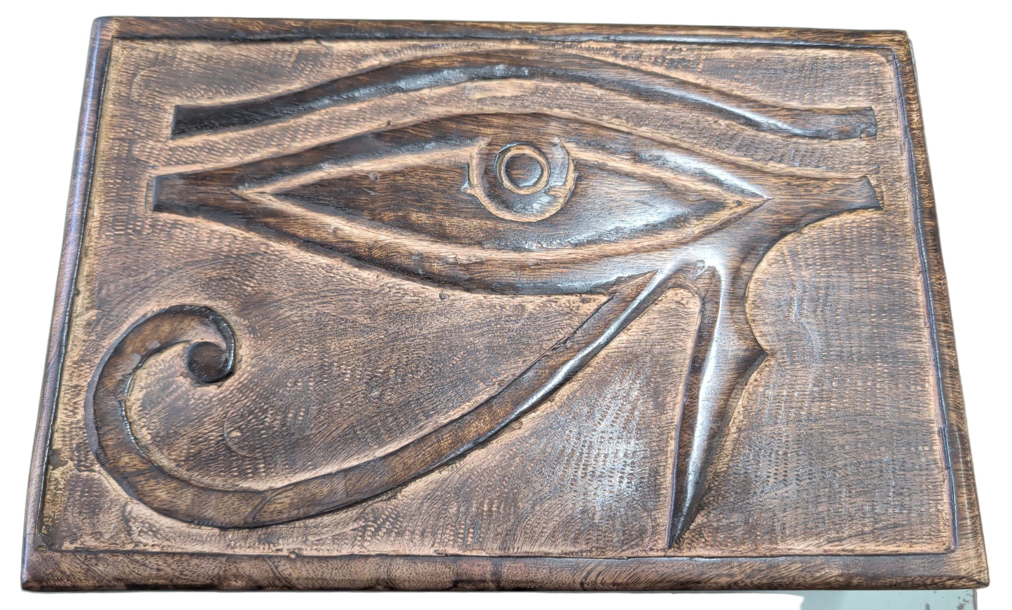 Mango Wood Rye Of Horus Box