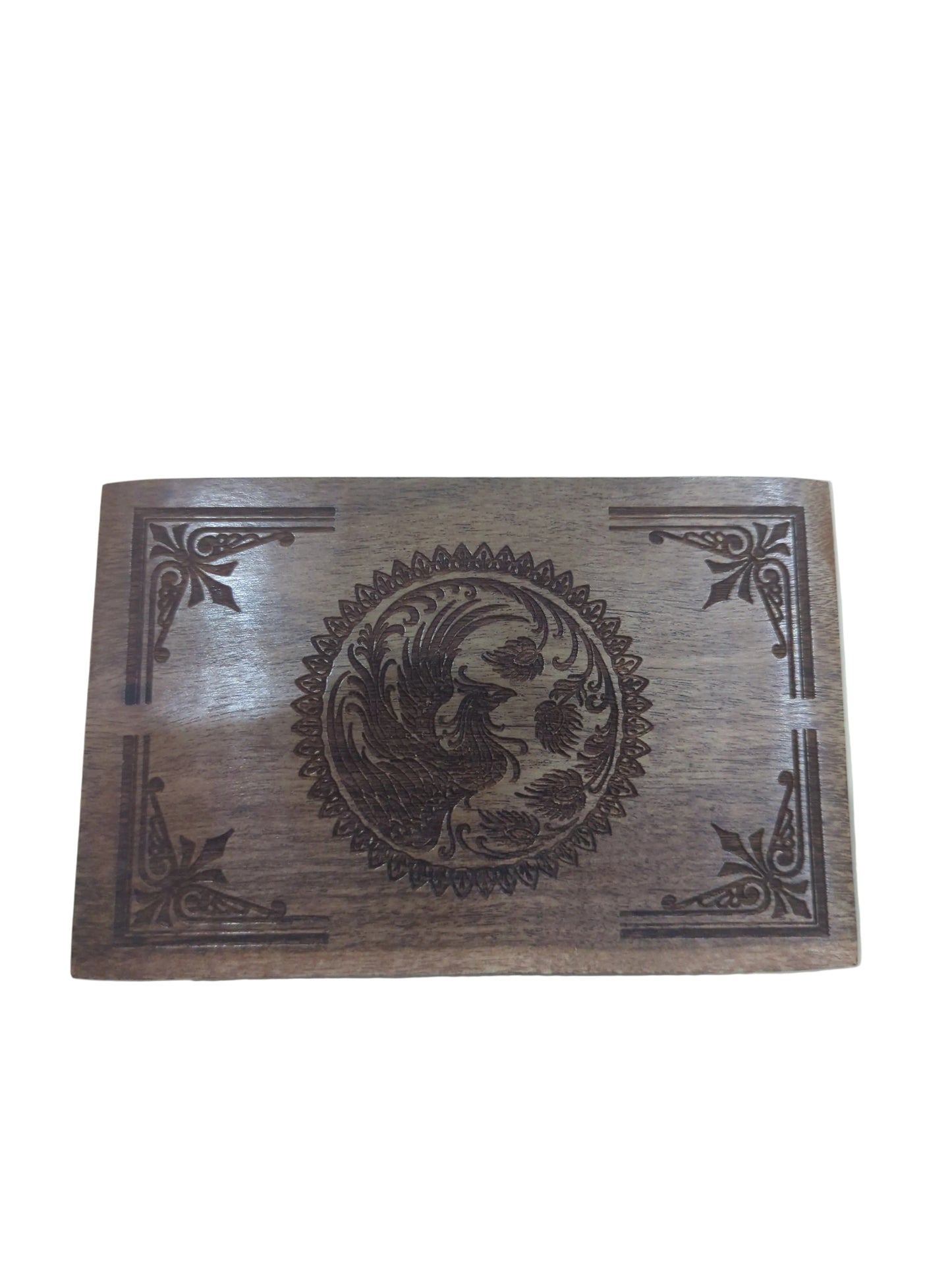 4x6 Wooden Box Serpent's Circle