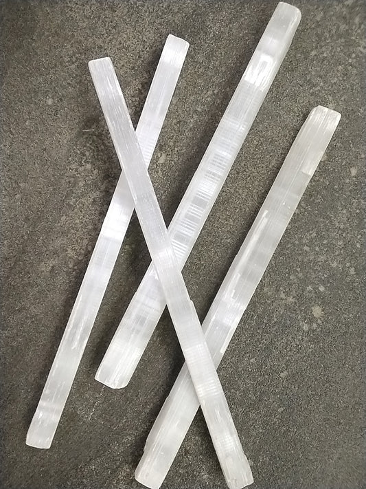 12" Selenite Wand