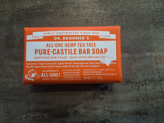 Dr Bronners Castile bar soap 5oz