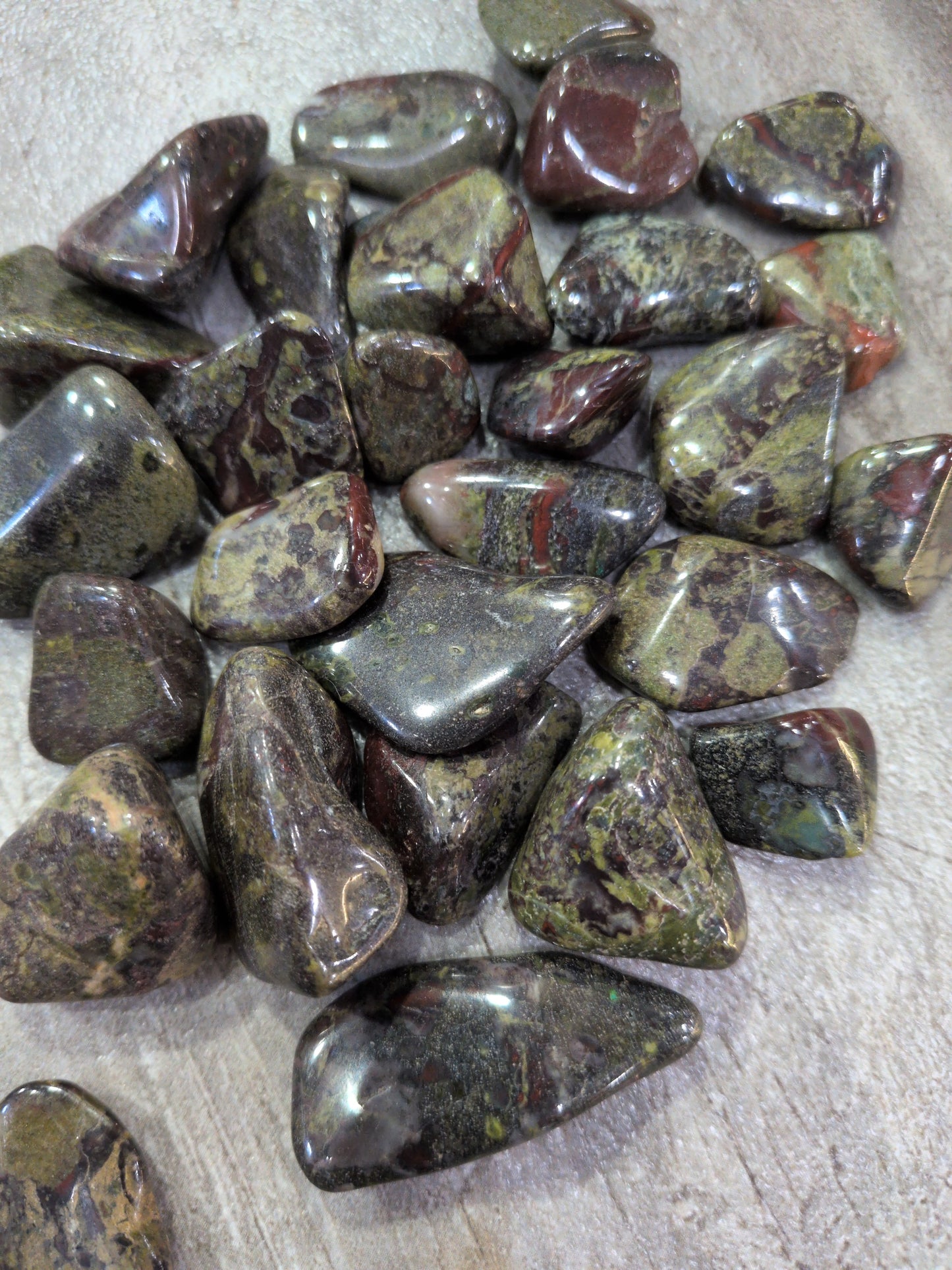 Dragons Blood Jasper Tumbled stone