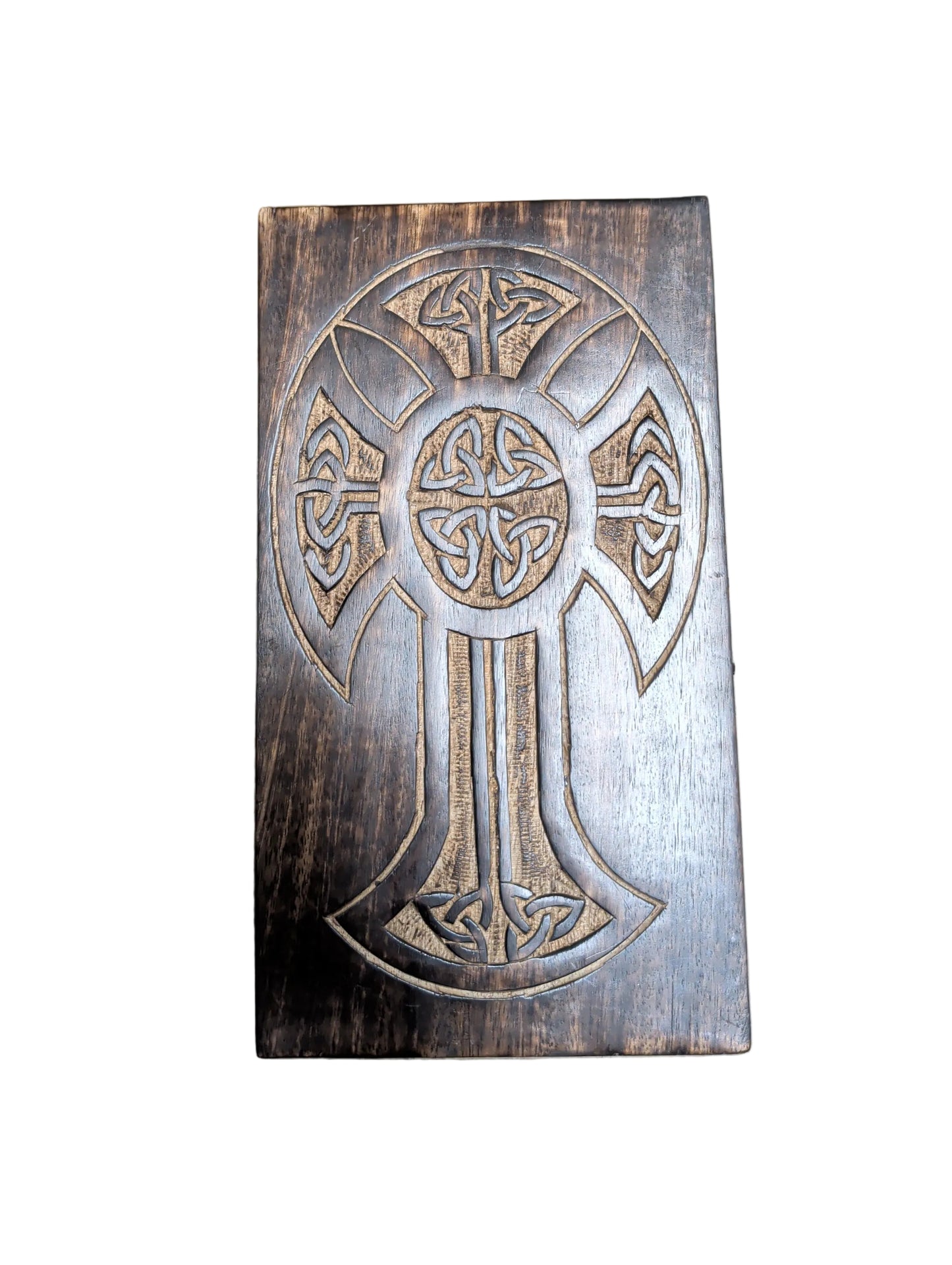 Antique Style Mango Wood Celtic Box