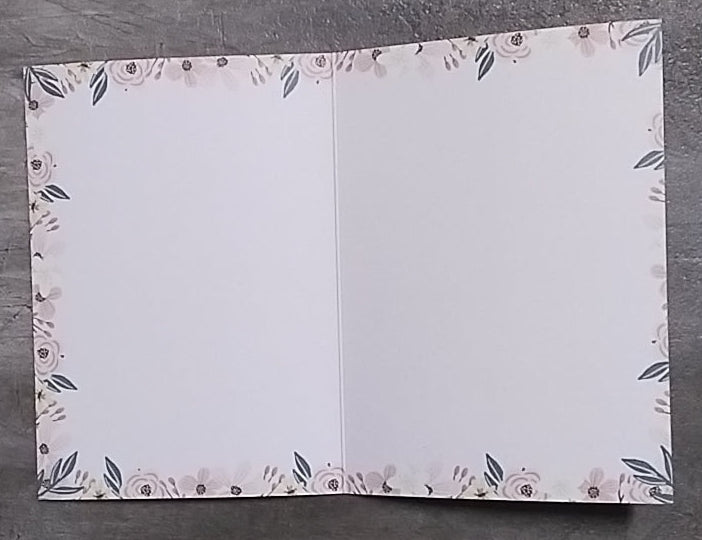 Sloth wearing floral tiara Gift Card