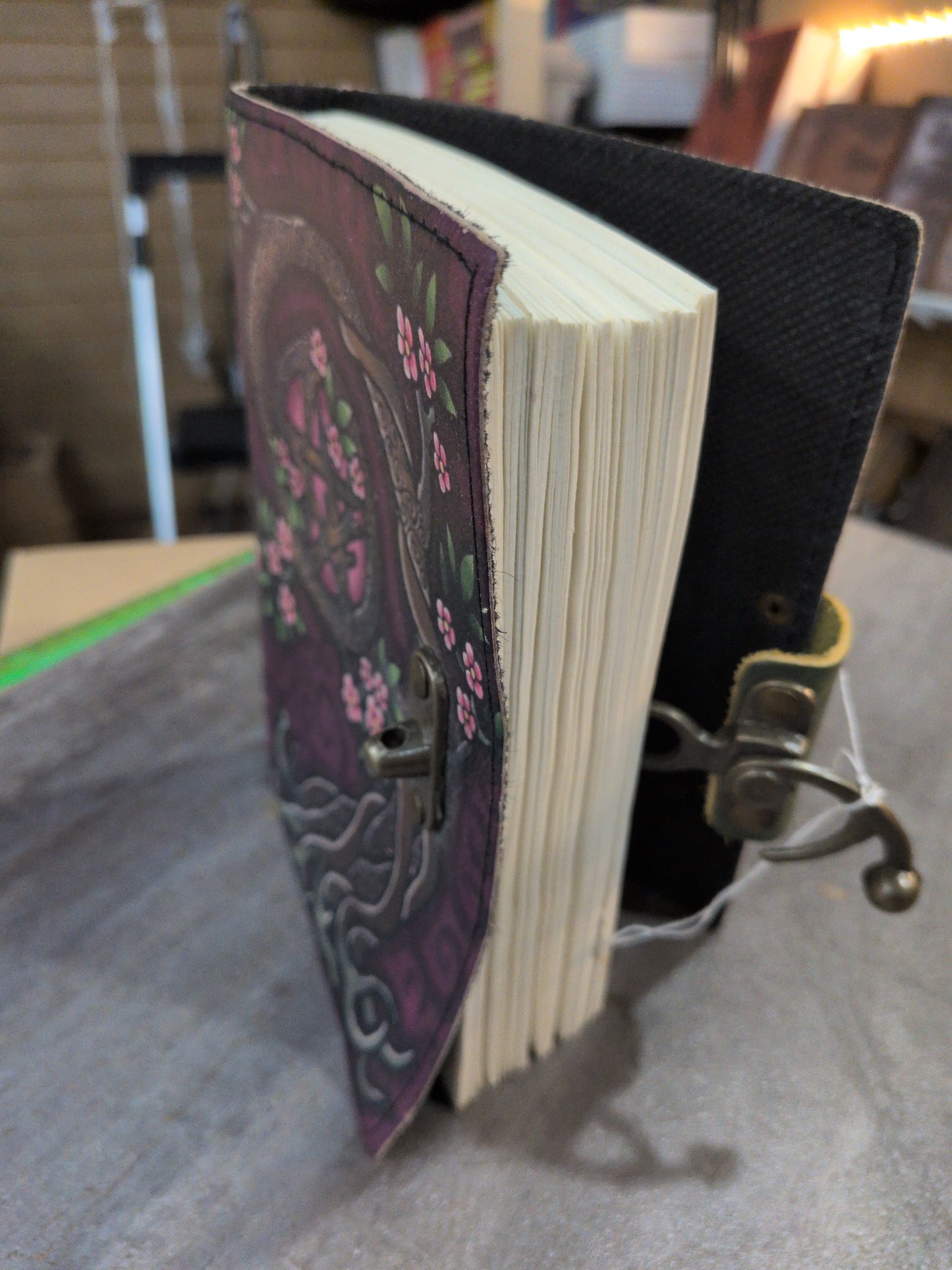 Tree of Life/Pentagram printed Letter journal 5x7