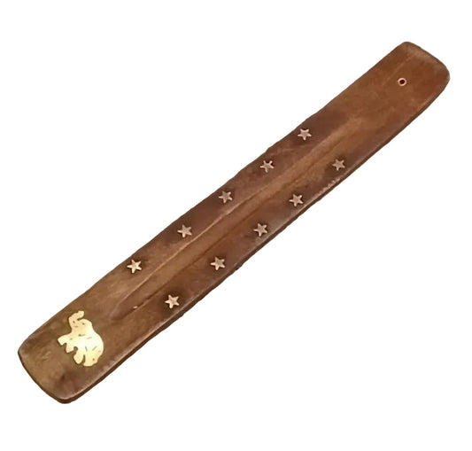 Brass Inlay Incense burner- Elephant