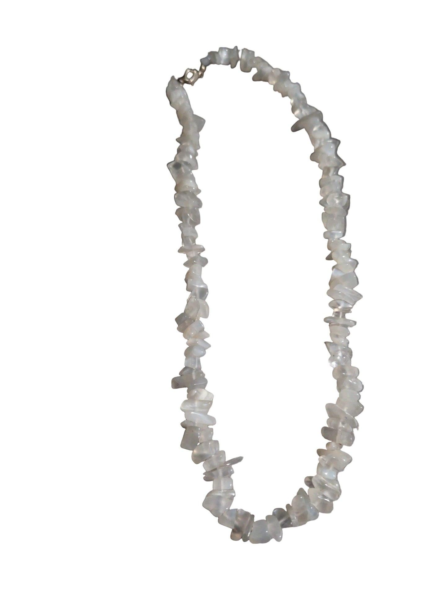 Gemstone Chips Choker- White Moonstone