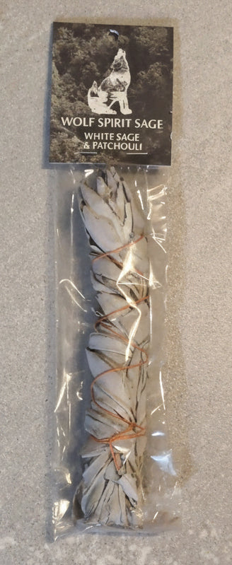 Wolf Spirit Sage  White Sage & Patchouli Bundle