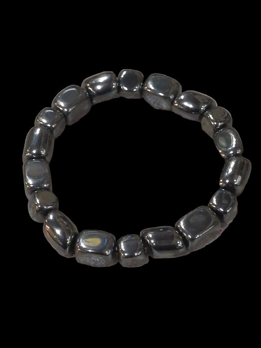 Hematite Nugget Bracelet