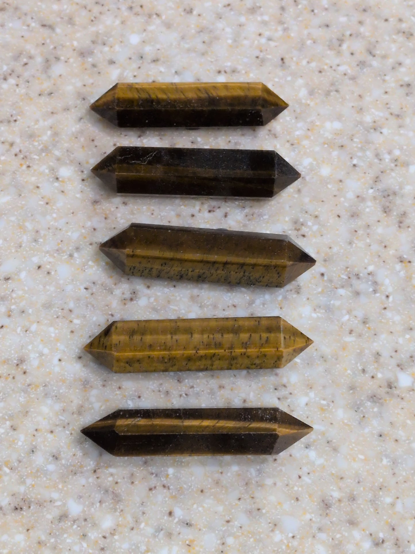 Tiger Eye double point wand