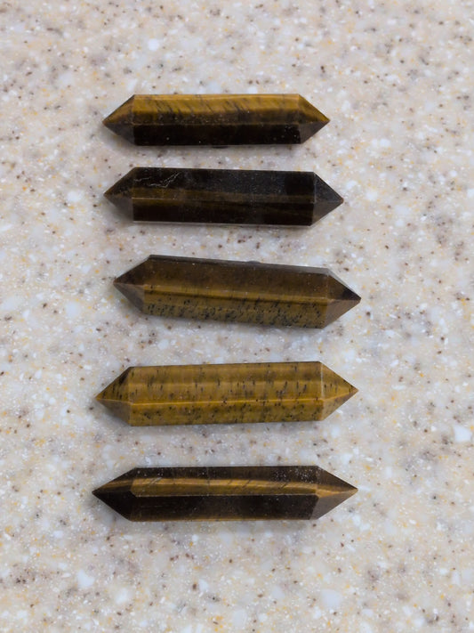 Tiger Eye double point wand
