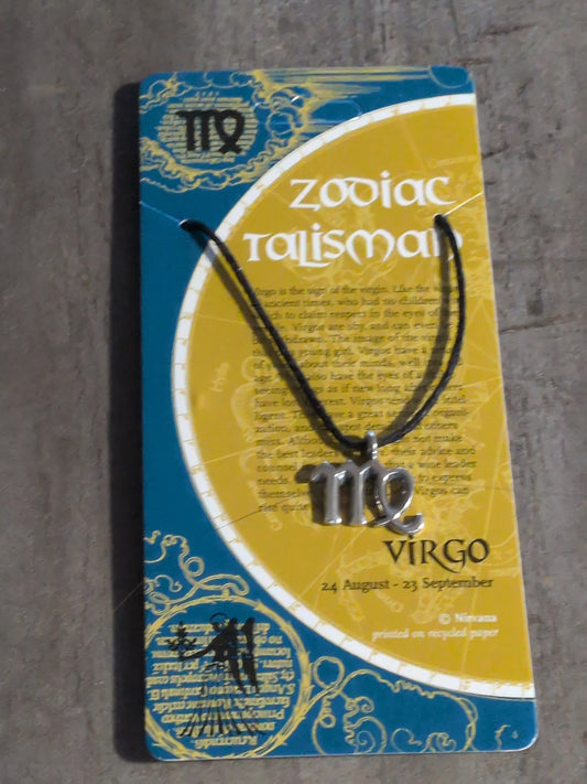 Zodiac Talisman Virgo Pewter Pendant