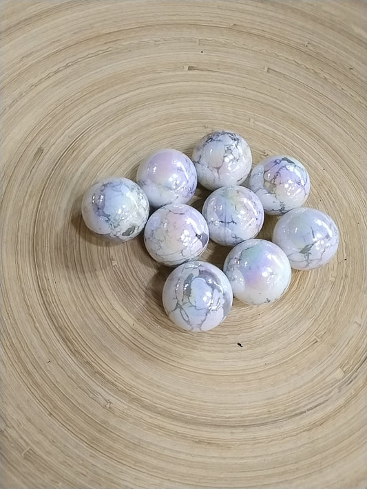 Aura Howlite sphere